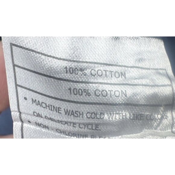 Ariat Men’s Blue Cotton Button Up Long Sleeve Shirt Sz XXL Casual Travel 2XL - Picture 9 of 10